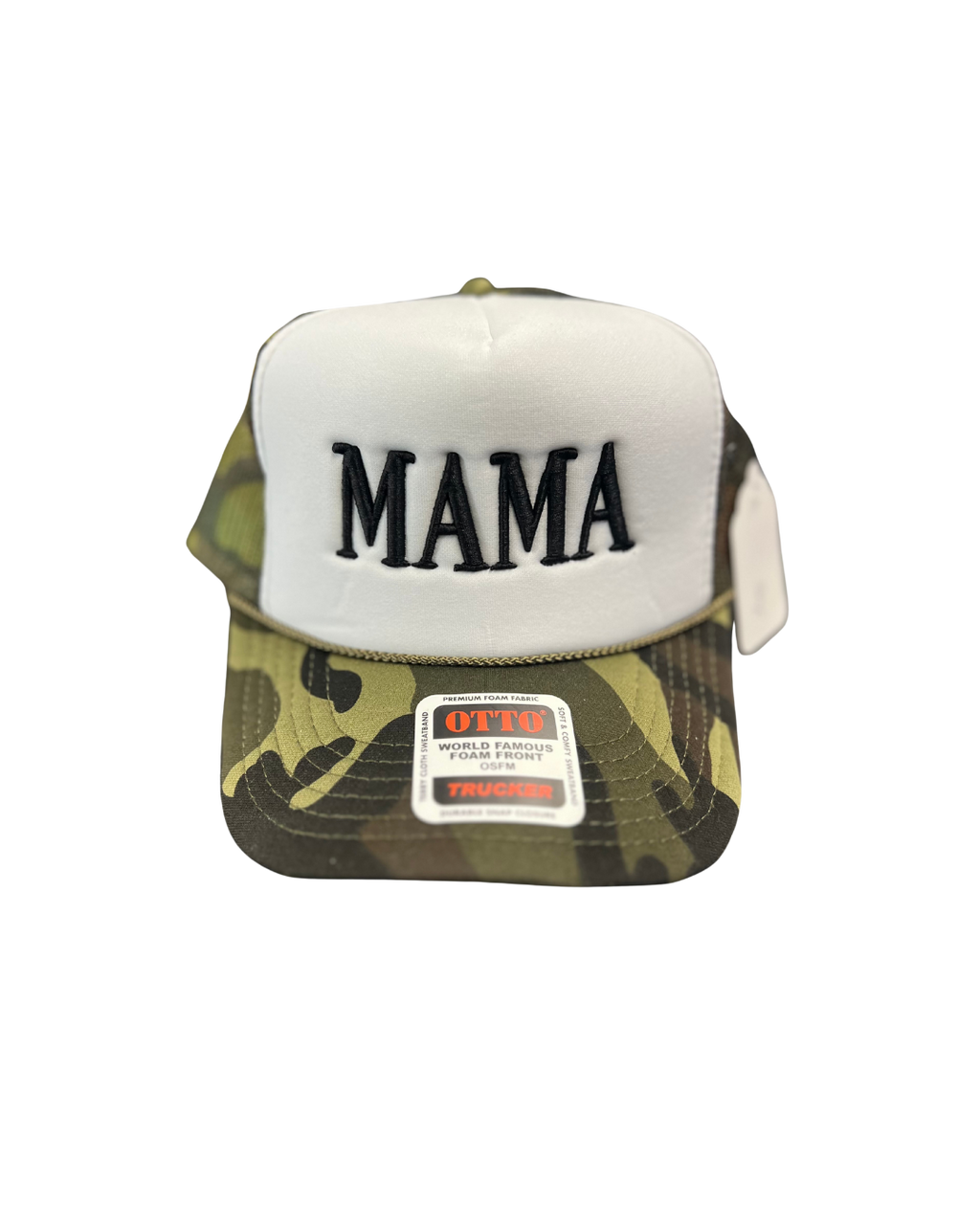 MAMA Puffed Camo Foam Cap