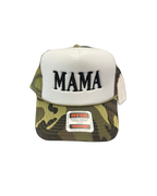 MAMA Puffed Camo Foam Cap