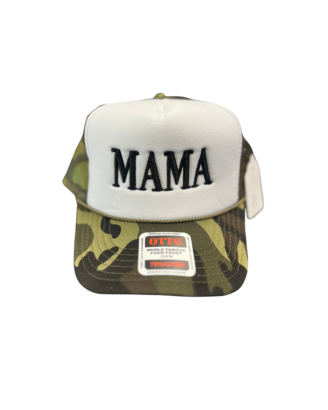 MAMA Puffed Camo Foam Cap