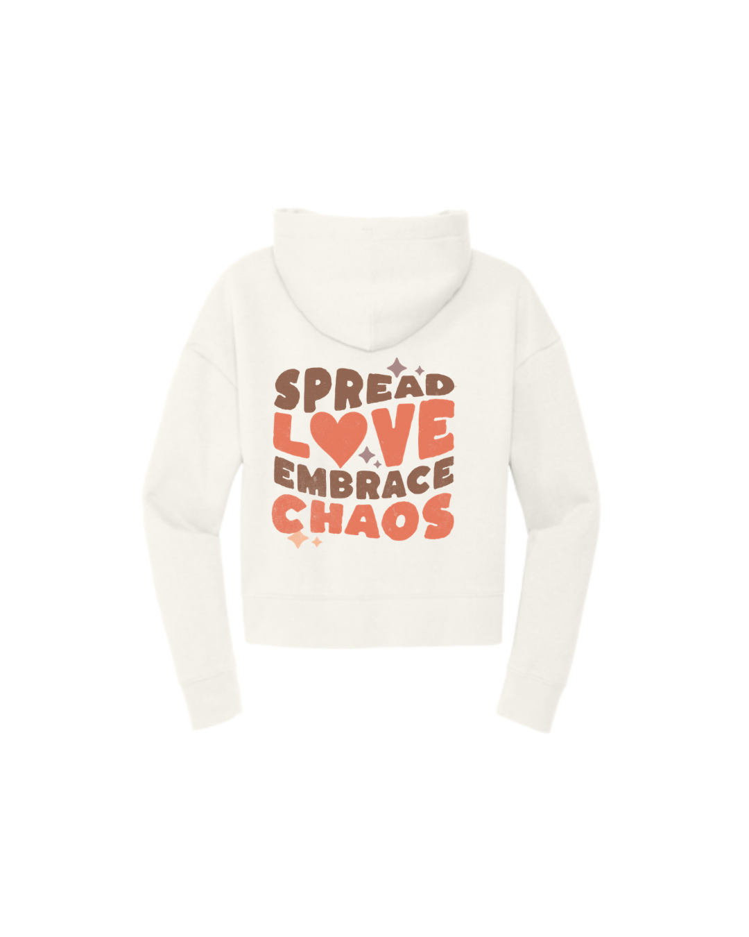 Spread the Love Cropped Hoodie