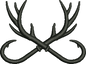 Antler Fish Hook