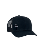 Unisex Nail Cross Trucker Snapback