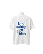 Nothing But Foot Prints Hanes Tee