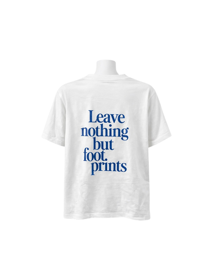 Nothing But Foot Prints Hanes Tee