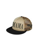 Mama Camo Flat Bill Snapback