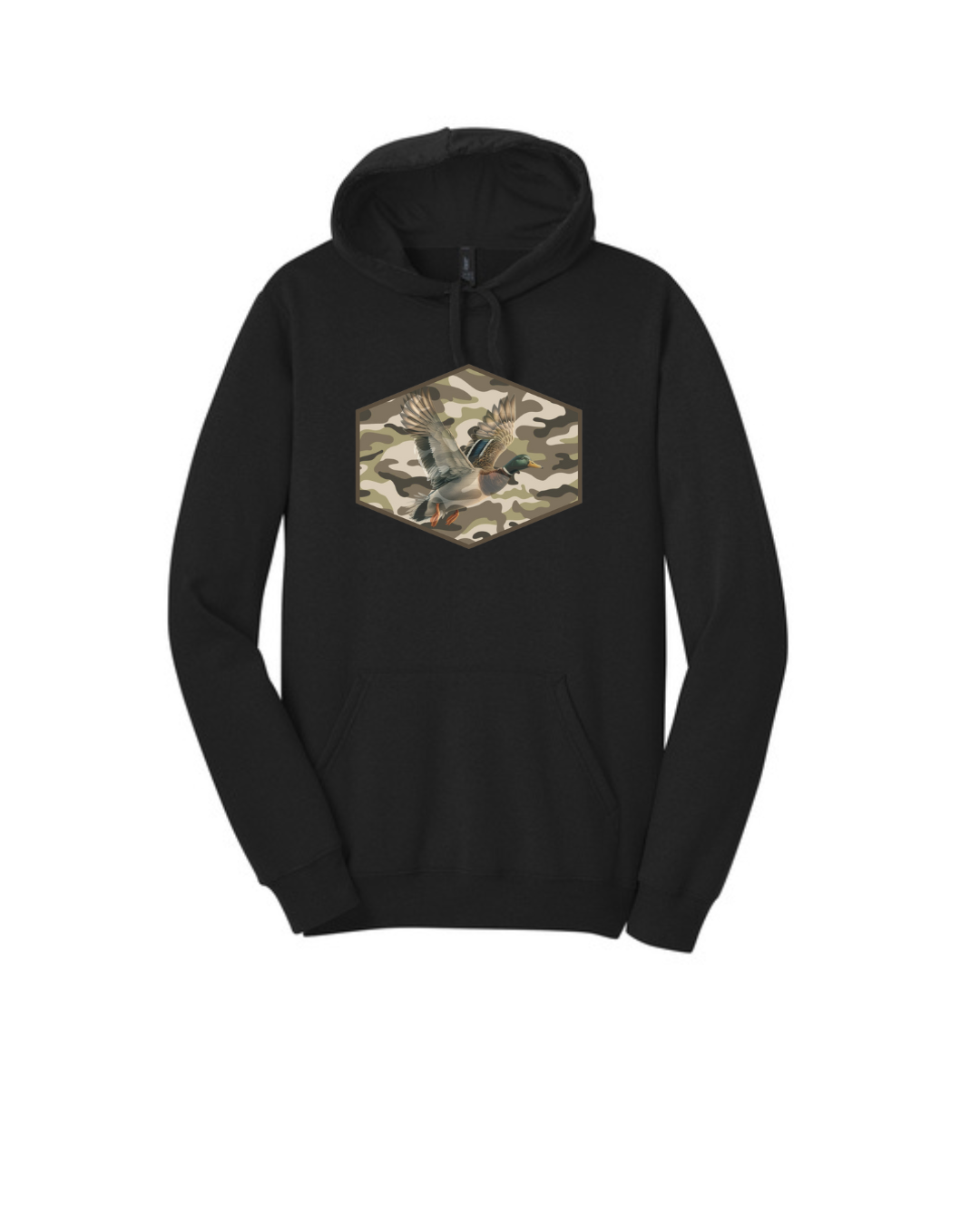Camo Duck Hooded Sweatshirt
