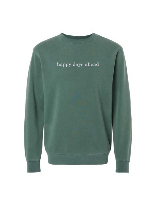 Happy Days Unisex Midweight Crewneck