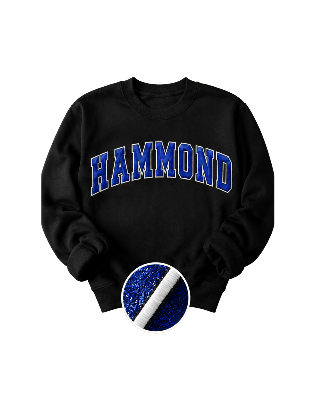 Hammond Twill Gildan Crew (Blue)