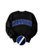 Hammond Twill Gildan Crew (Blue)