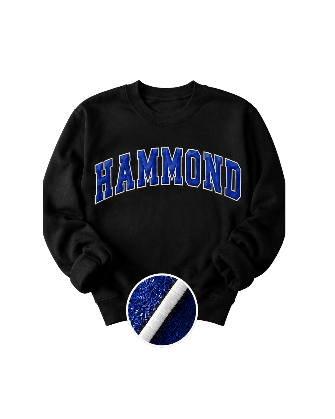 Hammond Twill Gildan Crew (Blue)