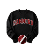 Hammond Twill Gildan Crew (Red)