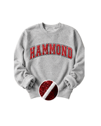 Hammond Twill Gildan Crew (Red)