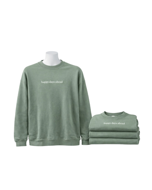 Happy Days Unisex Midweight Crewneck