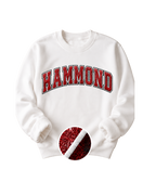 Hammond Twill Gildan Crew (Red)