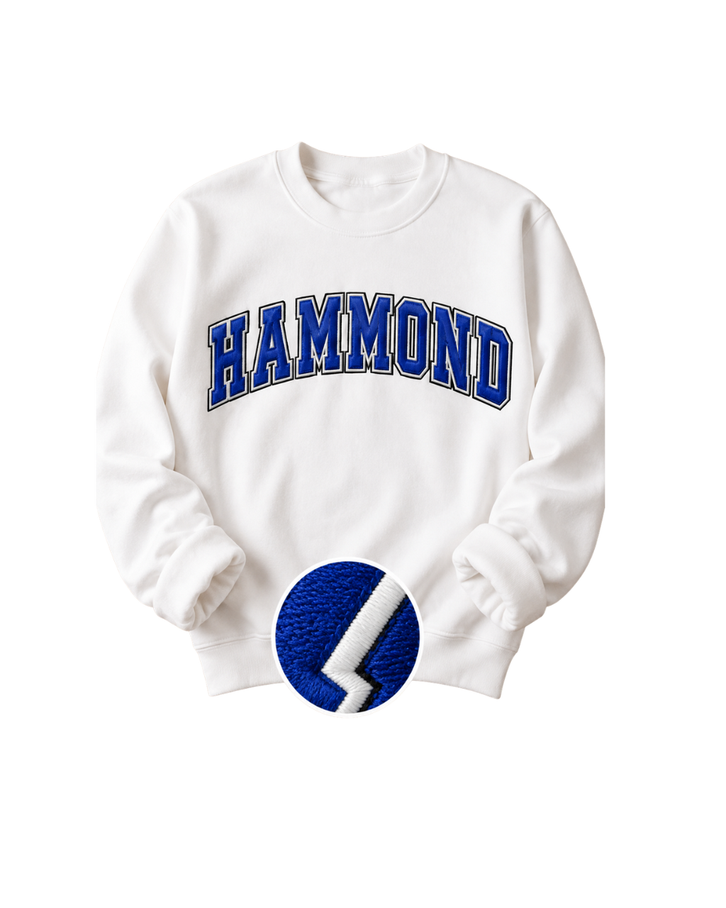Hammond Twill Gildan Crew (Blue)