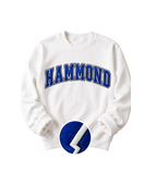 Hammond Twill Gildan Crew (Blue)