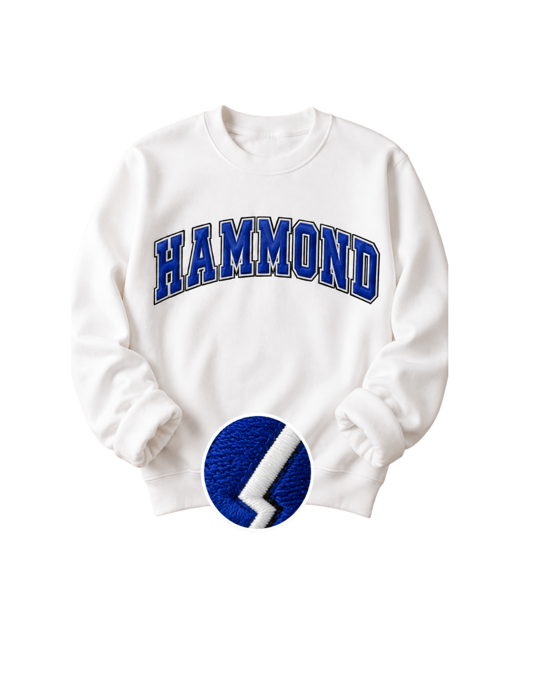 Hammond Twill Gildan Crew (Blue)